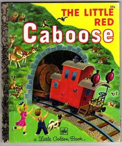 Marian Potter: The Little Red Caboose (Little Golden Book) (Hardcover, 1978, Golden Press)