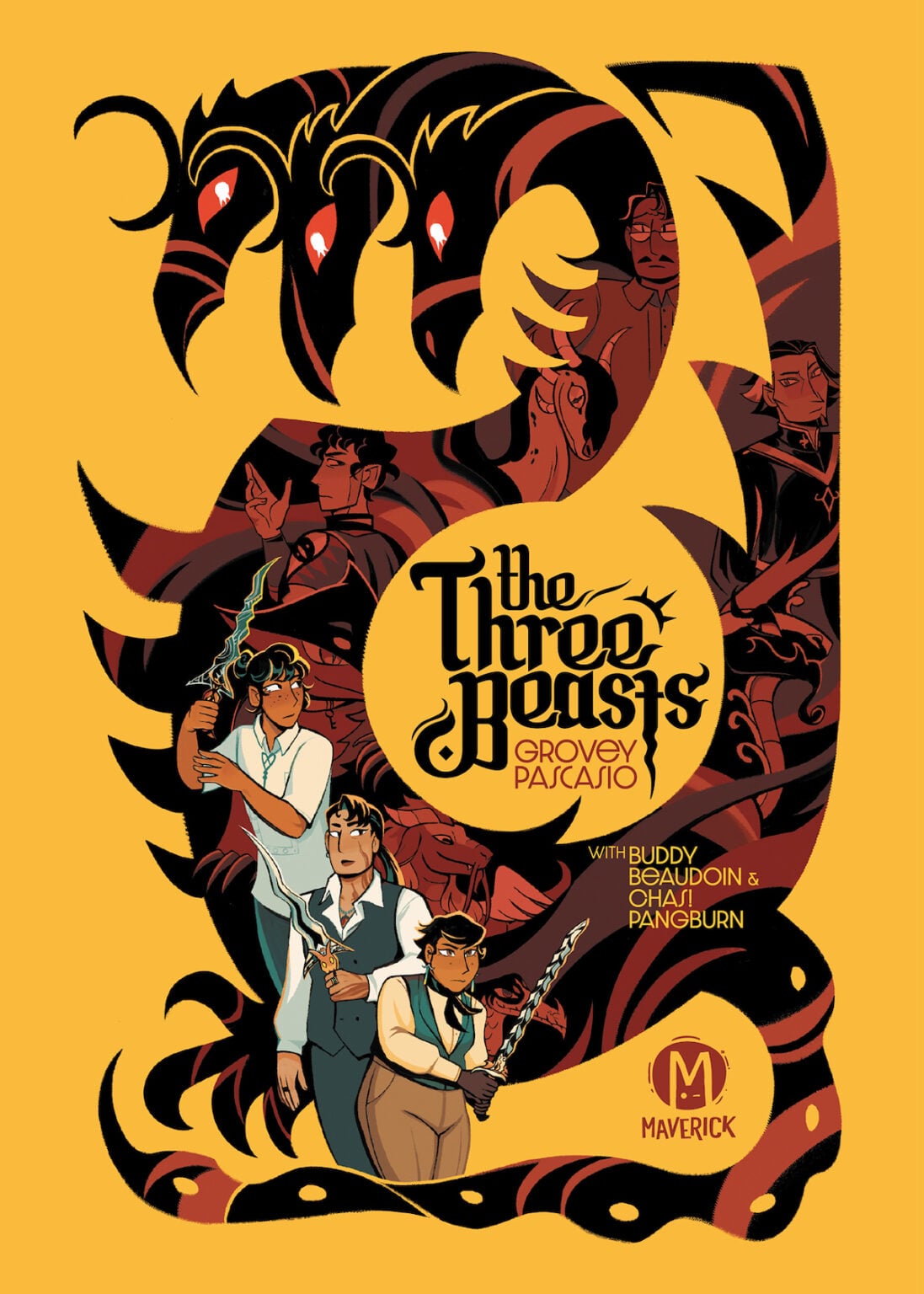 Grovey Pascasio: The Three Beasts (GraphicNovel, Maverick)