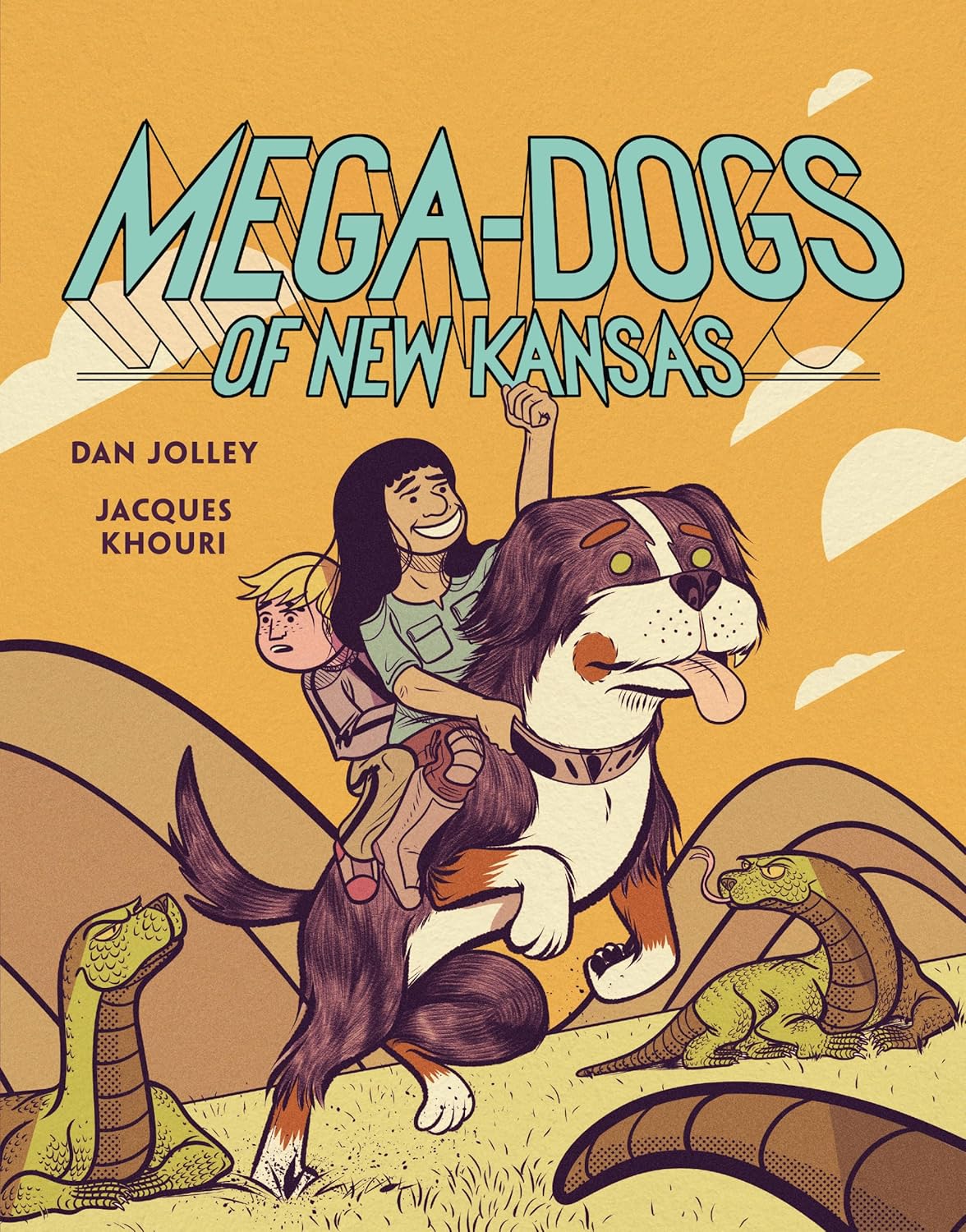 Dan Jolley, Jacques Khouri: Mega-Dogs of New Kansas (2020, Lerner Publishing Group)