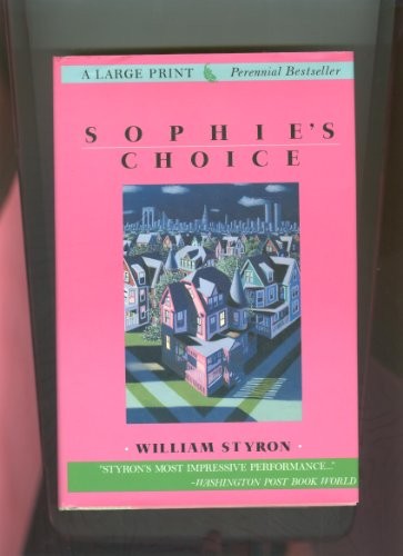 William Styron: Sophie's choice (1993, G.K. Hall, G K Hall & Co, Brand: G K Hall Co)