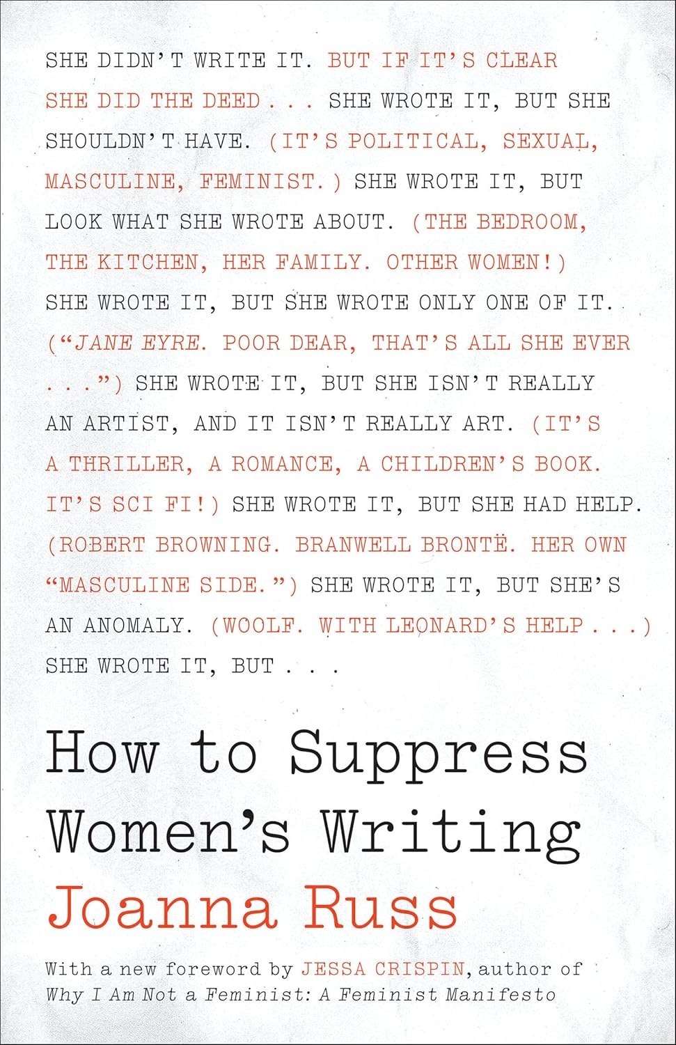 Jessa Crispin, Joanna Russ: How to Suppress Women's Writing (2018, de Gruyter GmbH, Walter)