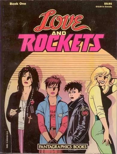 Gilbert Hernandez, Mario Hernandez, Jaime Hernandez: Love and Rockets, Book One (1985, Fantagraphics Books)