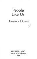 Dominick Dunne: People like us (1989, G.K. Hall)