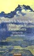 Friedrich Nietzsche: Also Sprach Zarathustra (German language, 1999, Distribooks Int'l+inc)
